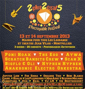 Affiche de Festival 2+2=5 | L'après-midi familial