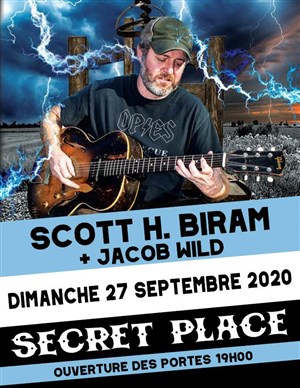 Affiche de Scott H. Biram + Jacob Wild