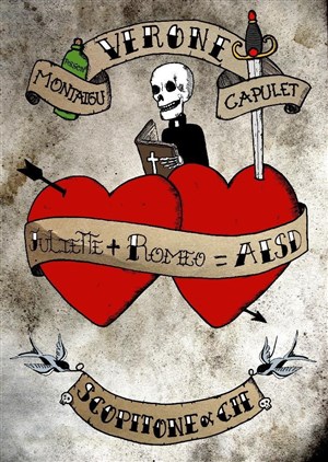Affiche de Juliette + Roméo AESD