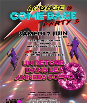 Affiche de Lounge & Come back party