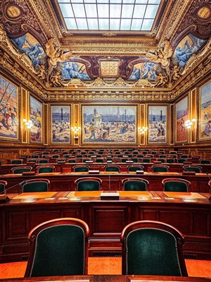 Affiche de Visite guidée exceptionnelle du Conseil d'Etat | par Aurélien Pornet