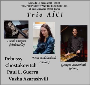 Affiche de Trio Aïci : Musique de chambre