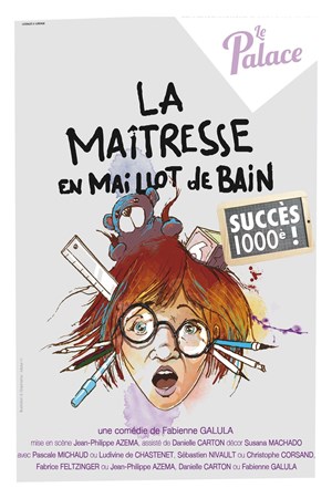 Affiche de La maîtresse en maillot de bain
