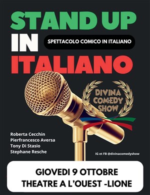 Affiche de Stand up in italiano