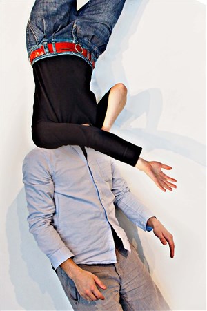 Affiche de Marie Barbottin et Pierre Pontvianne, "Punkt", suivi de Lenio Kaklea et Lucinda Childs