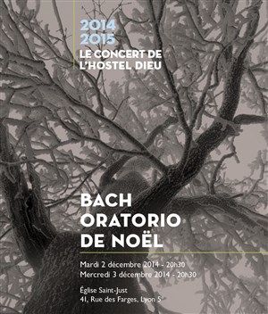 Affiche de Bach, Oratorio de Noël