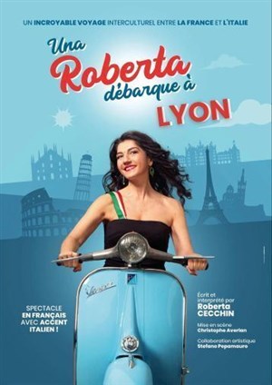 Affiche de Roberta Cecchin dans Una Roberta débarque à Lyon