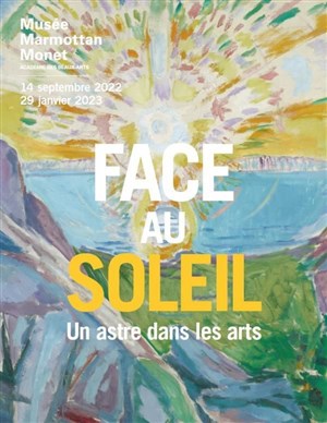 Affiche de Visite guidée : Face au soleil, un astre dans les arts, exposition | par Michel Lhéritier