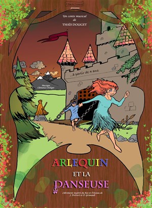 Affiche de Arlequin et la danseuse