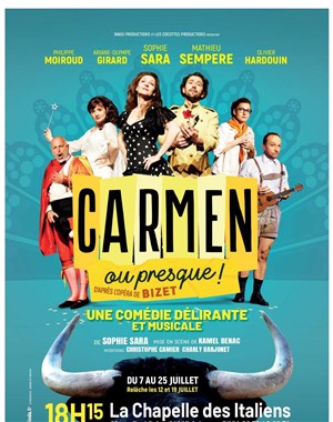 Affiche de Carmen ou presque !