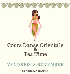 Affiche de Cours de danse orientale et tea time