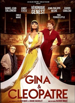 Affiche de Gina et Cléopâtre | avec Véronique Genest