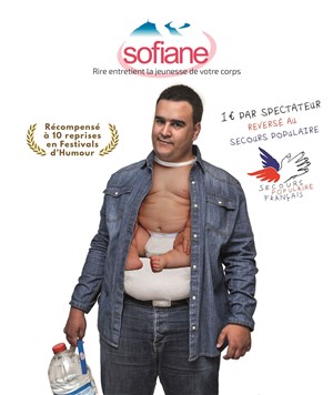 Affiche de Sofiane dans Rire entretient la jeunesse de votre corps