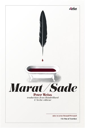 Affiche de Marat / Sade