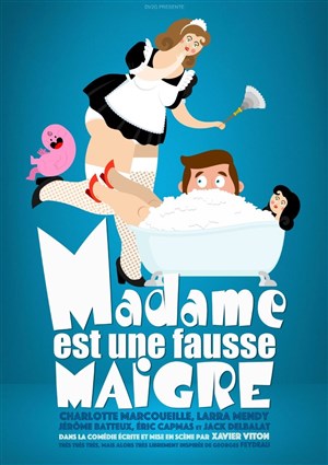 Affiche de Madame est une fausse maigre