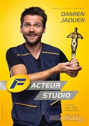 Affiche de Damien Jaouen dans F/Acteur Studio