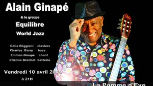 Affiche de Alain Ginapé & le Groupe Equilibre- World Jazz