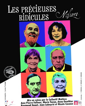 Affiche de Les précieuses ridicules