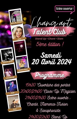 Affiche de L'Hang'Art Talent Club