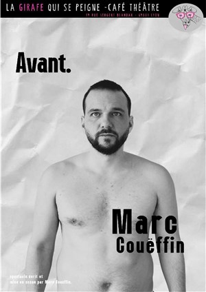 Affiche de Marc Couëffin dans Avant.