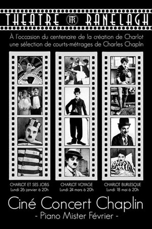 Affiche de Ciné-Concert Chaplin