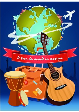 Affiche de Le tour du monde en musique