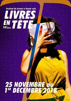 Affiche de Bal à la page/ Festival Livres en Tête 10e édition