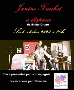 Affiche de Janine Truchot a disparu