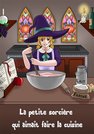 Affiche de La petite sorcière qui aimait faire la cuisine
