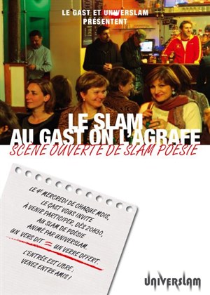 Affiche de Le Slam au Gast on l'agrafe