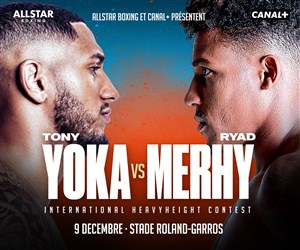 Affiche de Tony Yoka vs Ryad Merhy