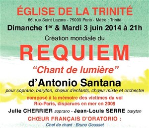 Affiche de Requiem "Chant de lumière"
