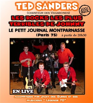 Affiche de Ted Sanders et Les Burns | 1ère partie : Kéty Lucy