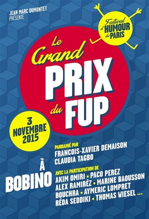 Affiche de Le grand prix du festival d'humour de Paris