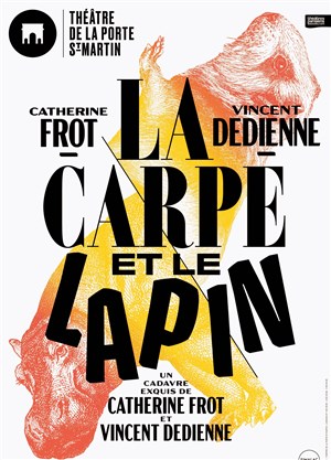 Affiche de La carpe et le lapin | avec Catherine Frot et Vincent Dedienne
