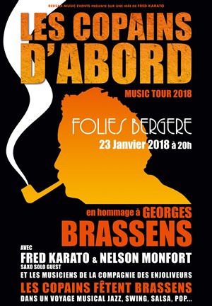 Affiche de Les copains d'abord Music Tour 2018