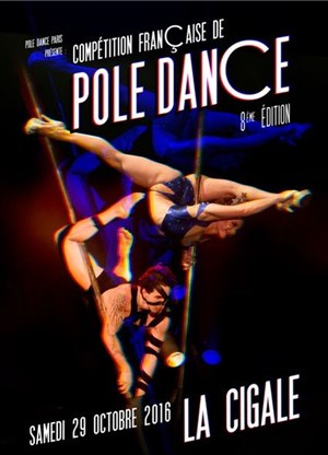 Affiche de Compétition française de pole dance 2016