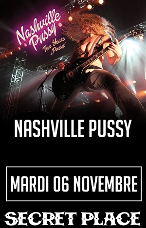 Affiche de Nashville Pussy