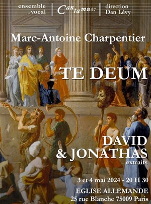 Affiche de Charpentier : Te Deum, David et Jonathas