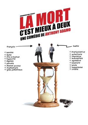 Affiche de La mort c'est mieux à deux