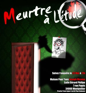 Affiche de Meurtre à l'étude