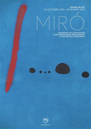 Affiche de Visite guidée de l'exposition : Miro | par Artémise