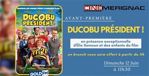 Affiche de Ciné-Brunch Ducobu Président | avec Elie Semoun