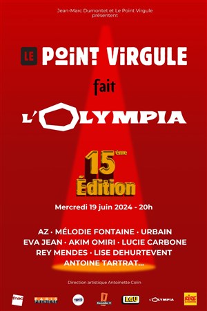 Affiche de Le Point Virgule fait l'Olympia
