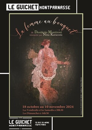 Affiche de La Femme au bouquet