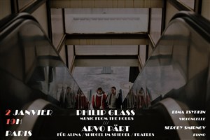 Affiche de Concert du Nouvel An par la Nouvelle Philharmonie