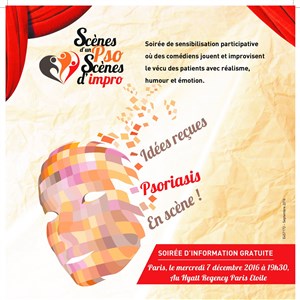 Affiche de Scènes d'un pso, scènes d'impro