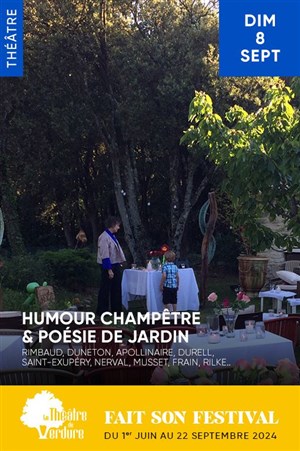 Affiche de Humour champêtre & poésie de jardin