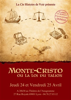 Affiche de Monte-Cristo, ou la loi du talion