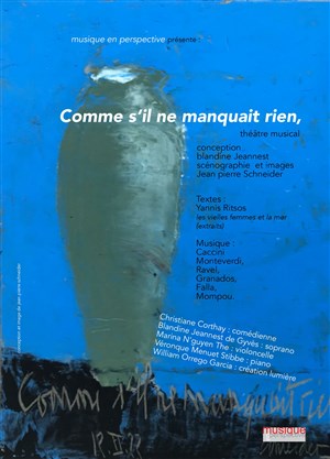 Affiche de Comme s'il ne manquait rien